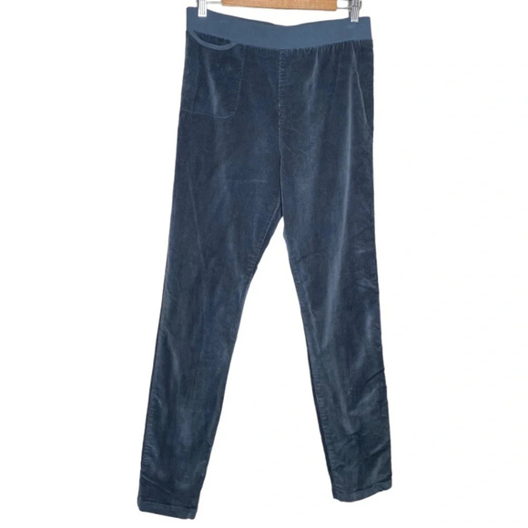 Prairie Underground Slate Gray Blue Treat Me Right Corduroy Legging Pant Medium - Picture 2 of 11